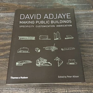 Making Public Buildings Hardcover Book By David Adjaye - Picture 1 of 7