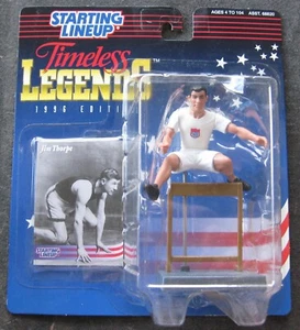 1996 Jim Thorpe Timeless Legends Track & Field Starting Lineup Figure  Unopened - Picture 1 of 1