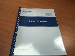 MANUEL D'INSTRUCTIONS IMPRIMÉ SAMSUNG GALAXY S6 EDGE G925F GUIDE DE L'UTILISATEUR 146 PAGES - Photo 1/1