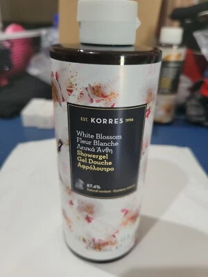 Gel de ducha KORRES gel de baño flor blanca grande 13,53 oz nuevo Foto 1 de 4
