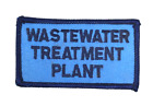 Patch Wastewater Treatment Plant Dark Blue On Blue Background City St Augustine
