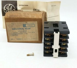 General Electric CR120A04002AA Industrial Relay - Picture 1 of 7
