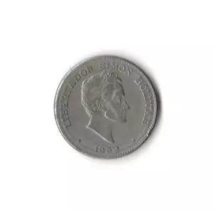 1959 Colombia - 50 Centavos - 845 - Copper Nickel - 12.5g - Picture 1 of 2