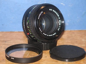 [Exc] Minolta MD Rokkor-X 50mm f/1.4 Manual Focus MF Standard Lens. - Picture 1 of 5