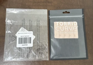 NEU im Paket 2 Torrid Curve schwarz & beige BH-Verlängerung Zubehörpaket - 4 x 3 - Bild 1 von 6