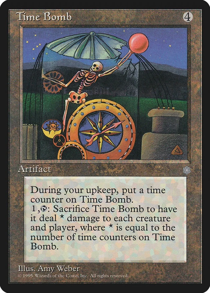 Time Bomb Ice Age PLD Artifact Rare MAGIC THE GATHERING MTG CARD ABUGames - Image 1 of 1