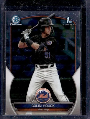 2023 Bowman Draft #BDC-175 Colin Houck Chrome - Image 1 of 2