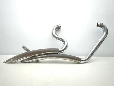 03-17 Victory Vegas Full Exhaust Header Pipe Muffler - Image 1 of 4