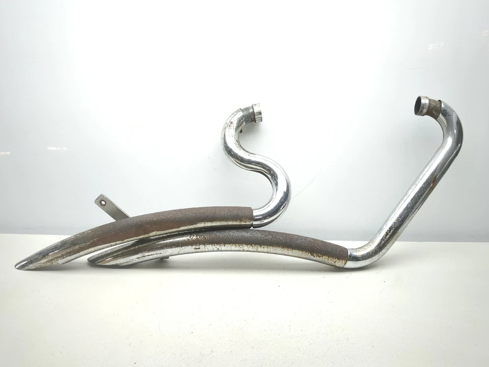 03-17 Victory Vegas Full Exhaust Header Pipe Muffler - Image 1 of 4