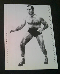 Foto pubblicitaria Lou Thesz (anni '60) Wrestling Magazine File Pix, 6,5 x 8,5 pollici - Foto 1 di 1