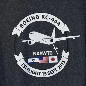 Boeing Shirt Herren XL KC-46A 1st Flight 2015 Fueling The Flight Langarm - Bild 1 von 5