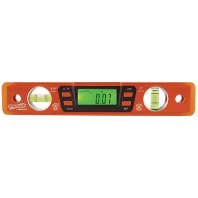 Swanson 9 in. Aluminum Digital Magnetic Torpedo Level with 2 Bubble Vials - Image 1 of 4