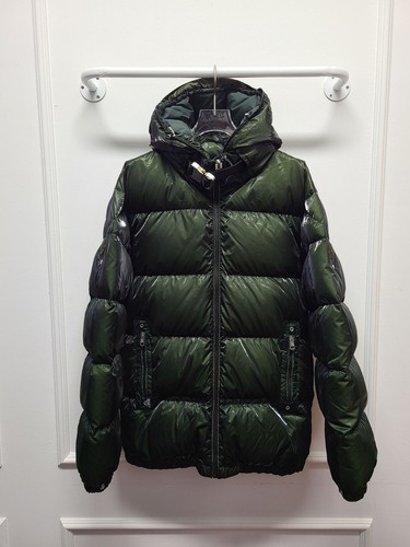 Piumino corto Moncler X Alyx verde mandorla 120542324