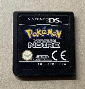 Pokemon Version Noire Nintendo DS French Tested & Working - Picture 1 of 1
