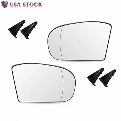 Espejo retrovisor de vidrio térmico conductor/pasajero para Mercedes-Benz clase E W211 clase C W203 Foto 1 de 4