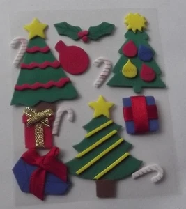 SCHAUMSTOFF WEIHNACHTSBAUM & ACCS VERZIERUNGEN FÜR KARTEN/BASTELN - Bild 1 von 1