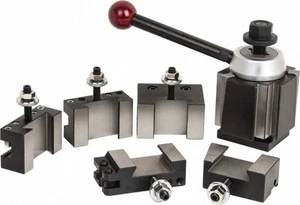 Juego de postes de herramientas de cambio rápido fase II 5 soportes estilo cuña 251-333 CXA - Imagen 1 de 1