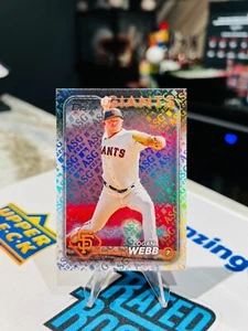 2024 Topps Serie 1 - Logan Webb #4 ASG LOGO SELLO LÁMINA SAN FRANCISCO 49ERS - Imagen 1 de 2