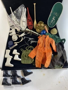 Vintage 1960s GI Joe 12” Action Figure Accessories Parts Lot Boots Weapons - Picture 1 of 21
