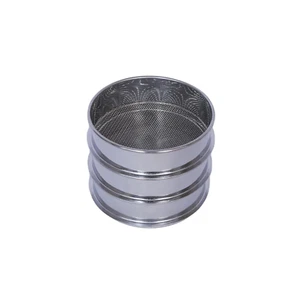 3 Pcs Lab Sieves 6" Diameter Test Sifter 10Mesh 2.19Mm 80Mesh 0.217Mm 200 Mesh - Picture 1 of 1