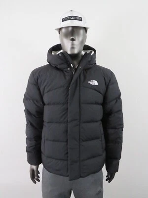 Mens The North Face Baltic Hoodie Insulated 600-Down Puffer Jacket - Black $250 - Image 1 of 4