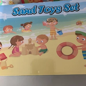 23 PCS Beach Toys Sand Toys Set for Kids, Sand Wheel, Dump Truck, And More - Picture 1 of 8