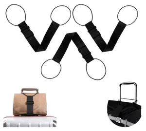 Elastic Fastening Belt for Luggage,Adjustable Elastic Luggage Bag Belts - Picture 1 of 11