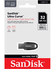 Sandisk Ultra Curve 32Gb 64Gb 128Gb 256Gb Usb 3.2 Flash Drive Memory Stick Au