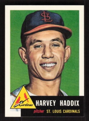1991 Topps Archives 1953 #273 Harvey Haddix St. Louis Cardinals - Image 1 of 2