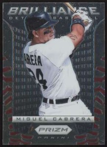 2012 Panini Prizm Brilliance Miguel Cabrera #B2
