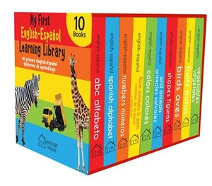 My First English - Español Learning Library : Boxset of 10 English-Spanish Board - Imagen 1 de 7