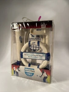 Wii Nerf Soft Sports Pack Volante Bate Tenis Raqueta Golf Nuevos Accesorios - Imagen 1 de 8