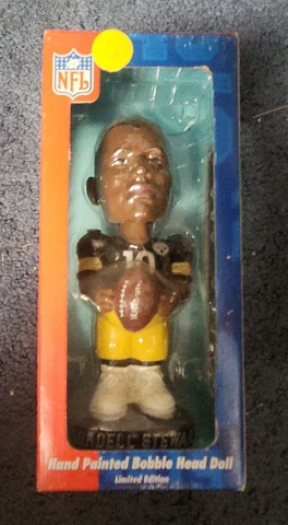 New KORDELL STEWART Pittsburgh Steelers Bobblehead SEALED Rare Cover