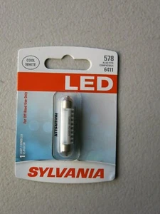 Sylvania LED Light 578 Lamp Cool White Off Road 12.8V, 0.5W - Picture 1 of 1