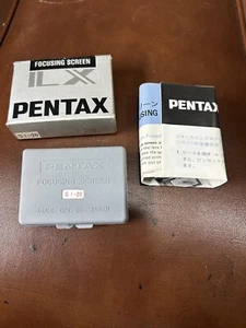 Pentax Focusing Screen Type SI 20 For Pentax LX. In Case. Mint. - Picture 1 of 6
