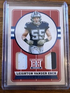 2019 Panini Chronicles #HH18 Leighton Vander Esch Hometown Heroes Blue /49