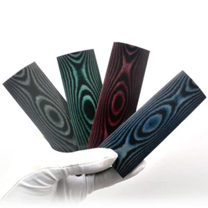 2PCS Micarta Knife Handle Material Resin Scales Slab Crafts Making Blanks Supply - Picture 1 of 9