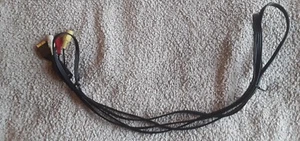 Sony Playstation TV AV Cable PS1 PS2 PS3 Lead Composite Video Audio RCA VGC - Picture 1 of 3