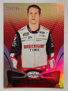 2018 Panini Certified NASCAR Racing #73 Brad Keselowski Red Parallel #154/199