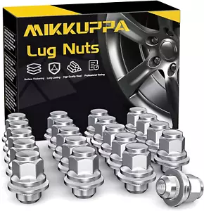 MIKKUPPA 20Pcs M12X1.25 Chrome Lug Nuts for Nissan Infiniti Factory Wheels - Picture 1 of 8