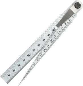 Niigata Seiki SK Made in Japan Taper gauge #700S 1-15mm with straight ruler - Picture 1 of 4