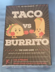 (NEW SEALED) Taco vs. Burrito - The Card Game By Hot Taco Ages 7+ - Picture 1 of 6