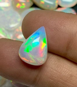 Ethiopian Opal Cabochon, Top Grade Quality Natural Honeycomb Opal Cabochon - Picture 1 of 6
