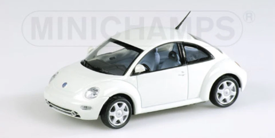 Minichamps 430058005 VOLKSWAGEN NEW BEETLE 1998 WHITE 1/43 - Immagine 1 di 1