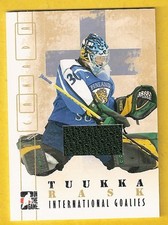 2007-08 ITG  O Canada International Goalies Jerseys Tuukka Rask 