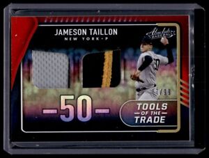 2022 Panini Absolute Tools of the Trade 2 Swatch Jameson Taillon 11/99 New York