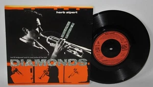 Herb Alpert – Diamonds - 1987 Vinyl 7" Single - Breakout USA 605 - Picture 1 of 4