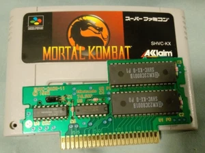 Mortal Kombat Aklaim Nintendo Super Famicom, AUTHENTISCH, NICHT GETESTET, SHVC-KX - Bild 1 von 5