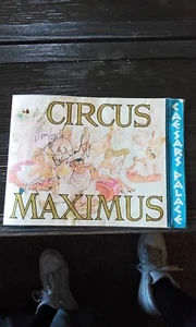 1975 Caesars Palace Circus Maximus menu Autographed by Sammy Davis jr. on Front - Picture 1 of 2