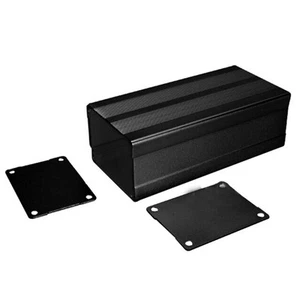 Nuova scatola alluminio custodia fai da te -4,33"*2,01"*1,50"(L*W*H) #1178 colore nero - Foto 1 di 5